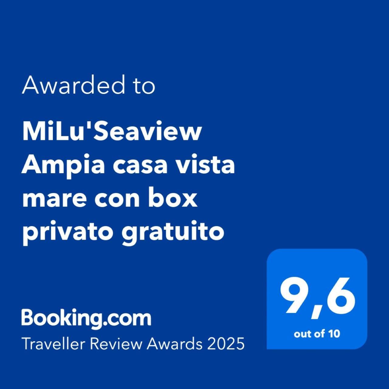 Milu'Seaview Ampia Casa Vista Mare Apartment Giovinazzo Exterior foto